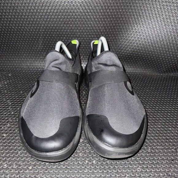 Oofos OOmg Fibre Low Black Gray Slip On Comfort Sneakers Shoes Men’s Size 10.5 main image 8